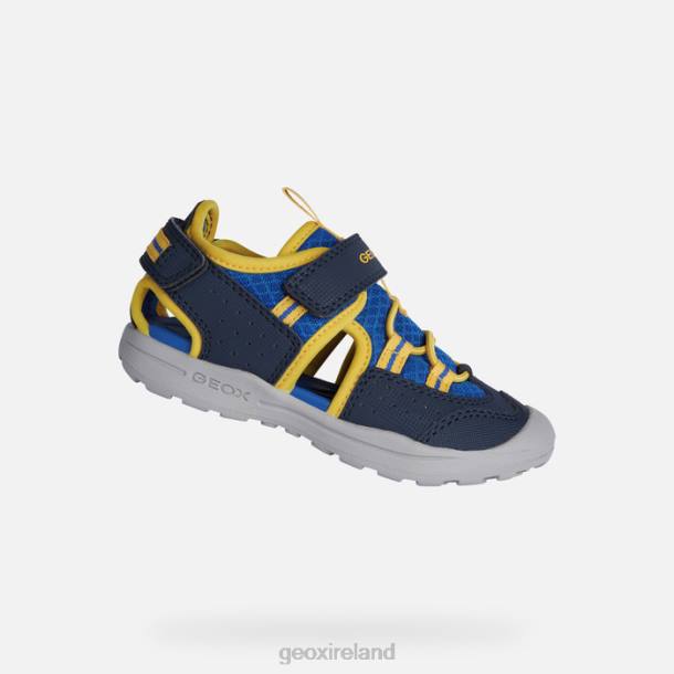 Geox 0ZTB1324 Navy/Yellow Vaniett Boy