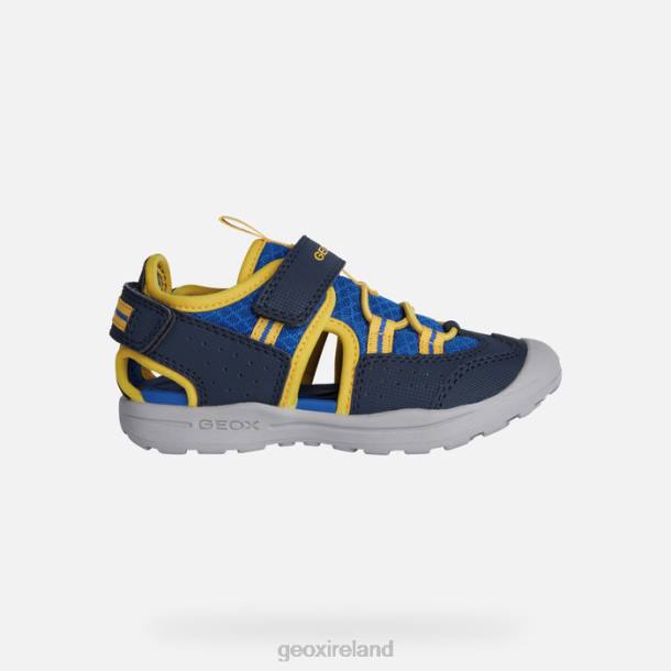Geox 0ZTB1324 Navy/Yellow Vaniett Boy