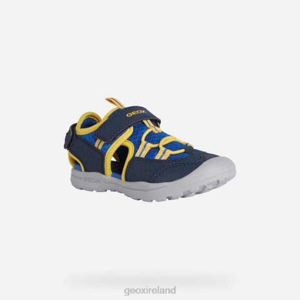 Geox 0ZTB1324 Navy/Yellow Vaniett Boy