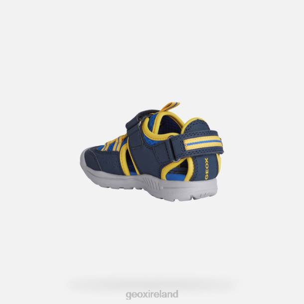 Geox 0ZTB1324 Navy/Yellow Vaniett Boy