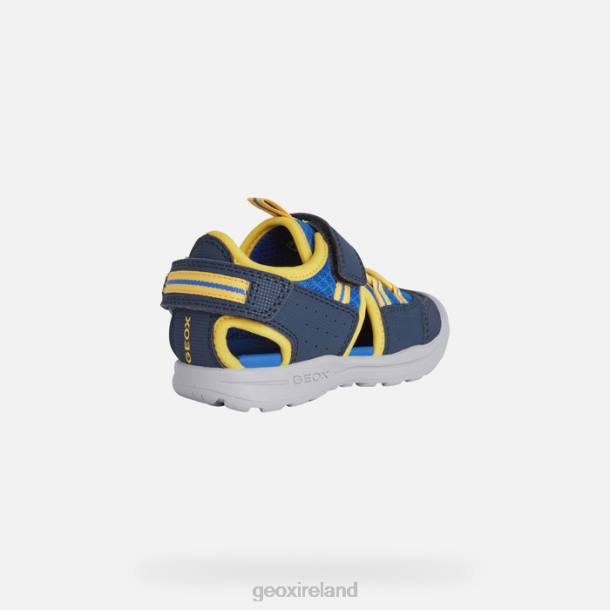 Geox 0ZTB1324 Navy/Yellow Vaniett Boy