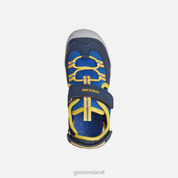 Geox 0ZTB1324 Navy/Yellow Vaniett Boy