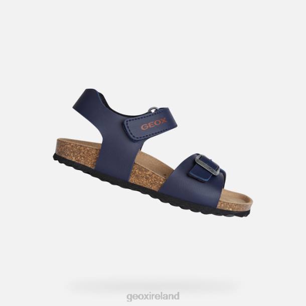 Geox 0ZTB1345 Navy/Red Ghita Boy