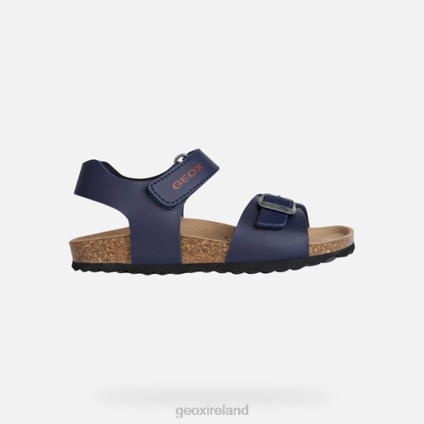 Geox 0ZTB1345 Navy/Red Ghita Boy