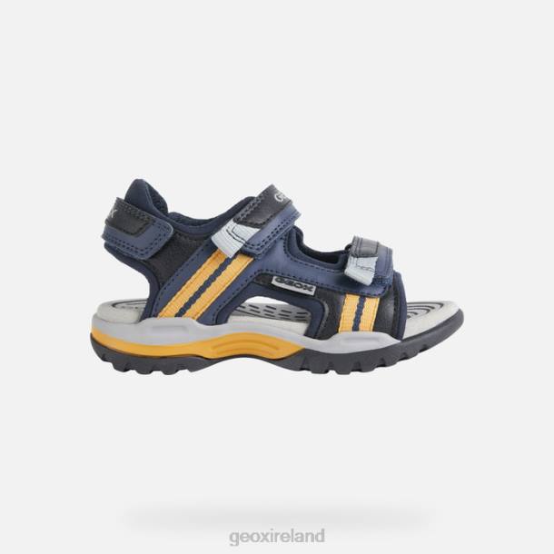 Geox 0ZTB1346 Navy/Dark Yellow Borealis Boy
