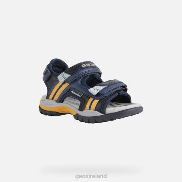 Geox 0ZTB1346 Navy/Dark Yellow Borealis Boy