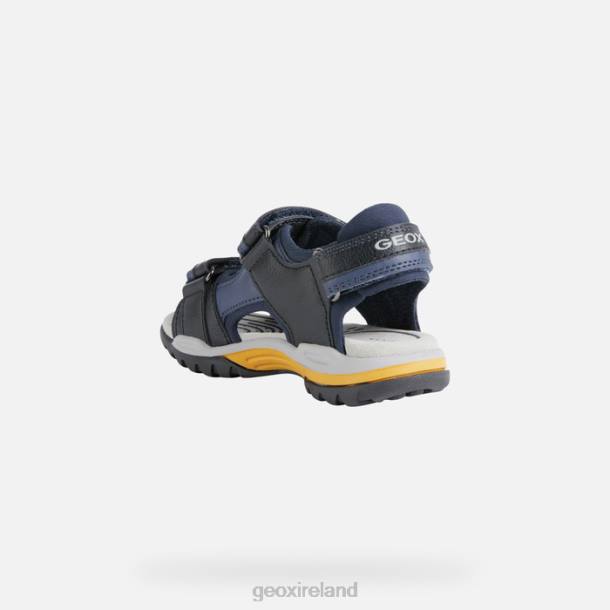 Geox 0ZTB1346 Navy/Dark Yellow Borealis Boy
