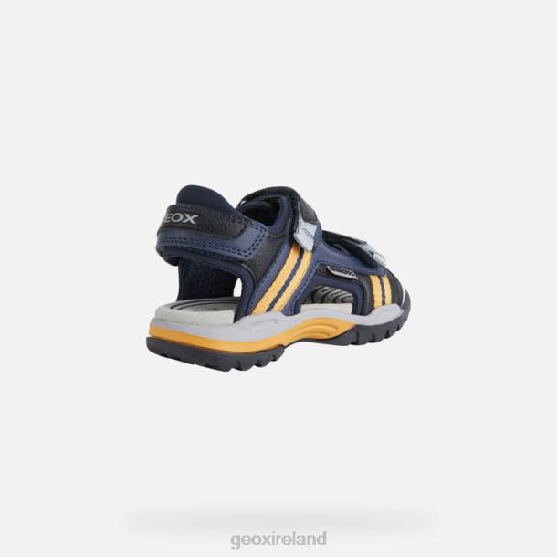 Geox 0ZTB1346 Navy/Dark Yellow Borealis Boy