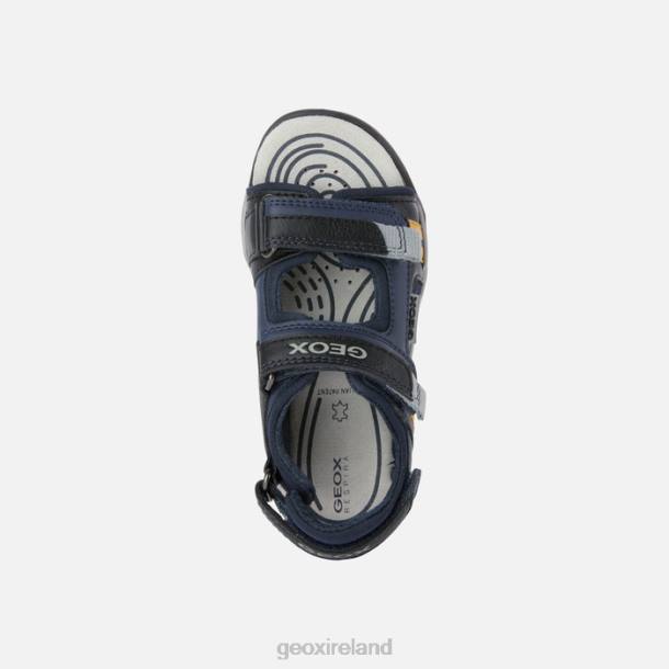 Geox 0ZTB1346 Navy/Dark Yellow Borealis Boy