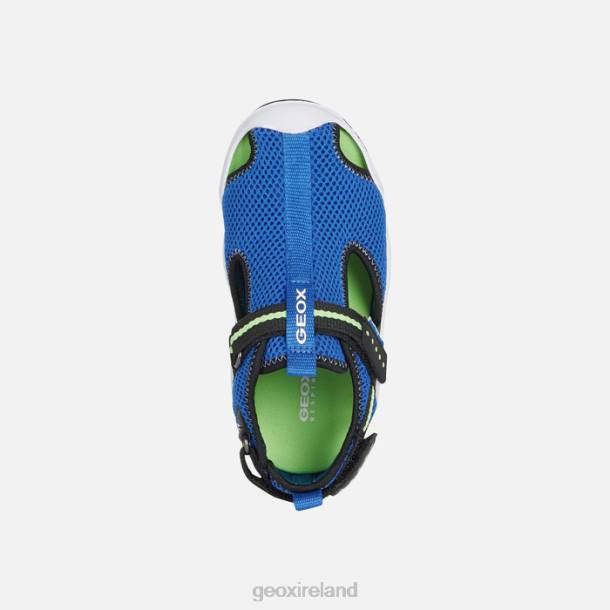 Geox 0ZTB1348 Royal/Fluogreen Wader Junior
