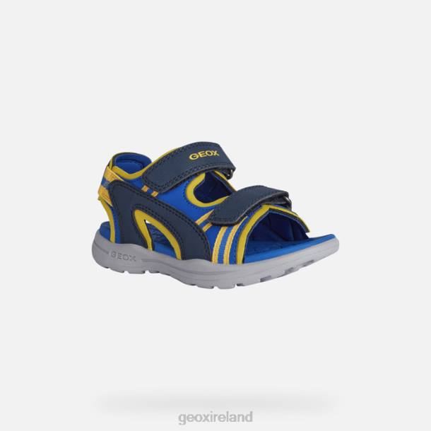 Geox 0ZTB1375 Navy/Yellow Vaniett Boy