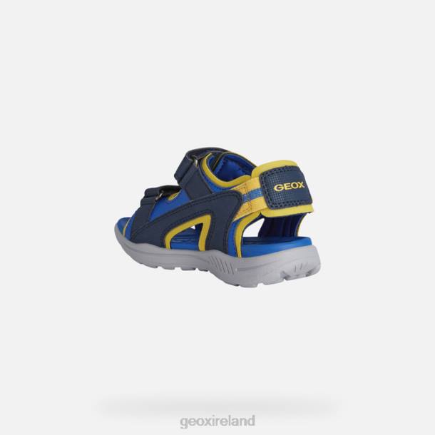 Geox 0ZTB1375 Navy/Yellow Vaniett Boy