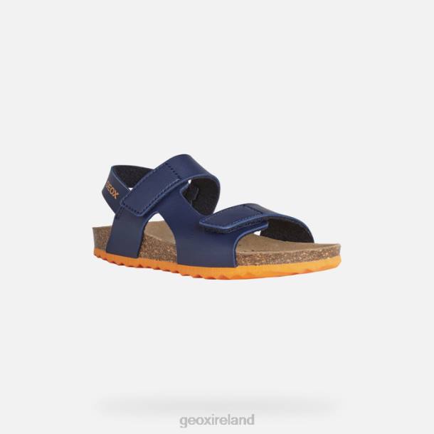 Geox 0ZTB1378 Navy/Orange Ghita Boy