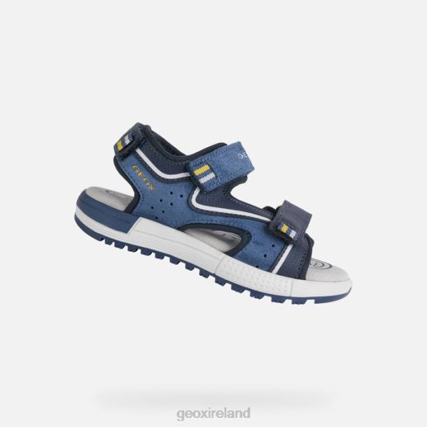 Geox 0ZTB1395 Navy/Avio Sandal Alben Boy