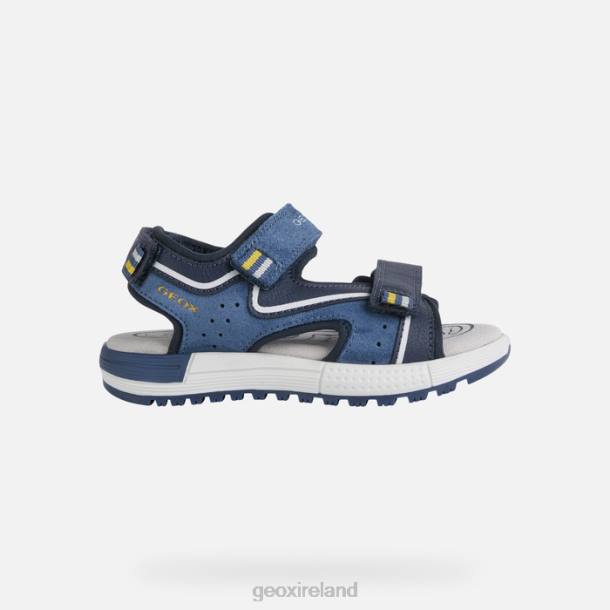 Geox 0ZTB1395 Navy/Avio Sandal Alben Boy
