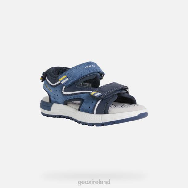 Geox 0ZTB1395 Navy/Avio Sandal Alben Boy