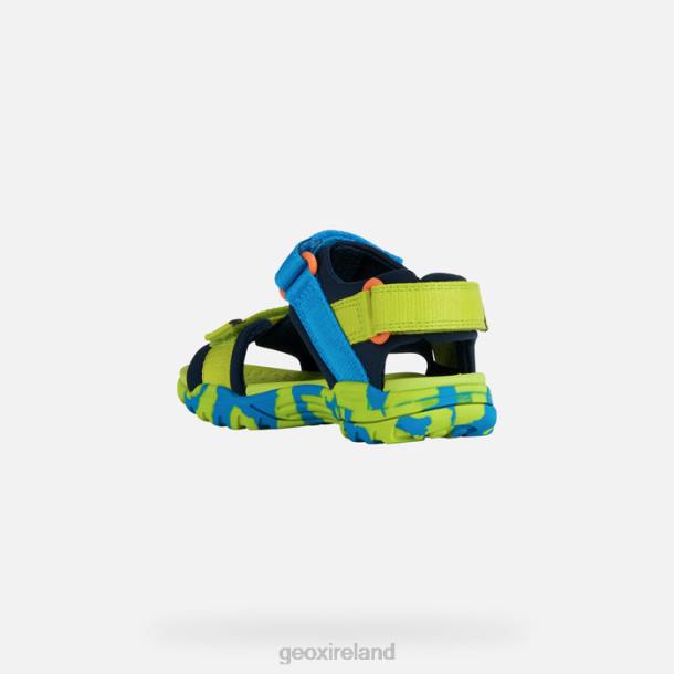 Geox 0ZTB1962 Lime/Sky Borealis Boy