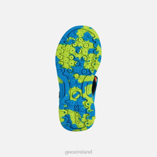 Geox 0ZTB1962 Lime/Sky Borealis Boy