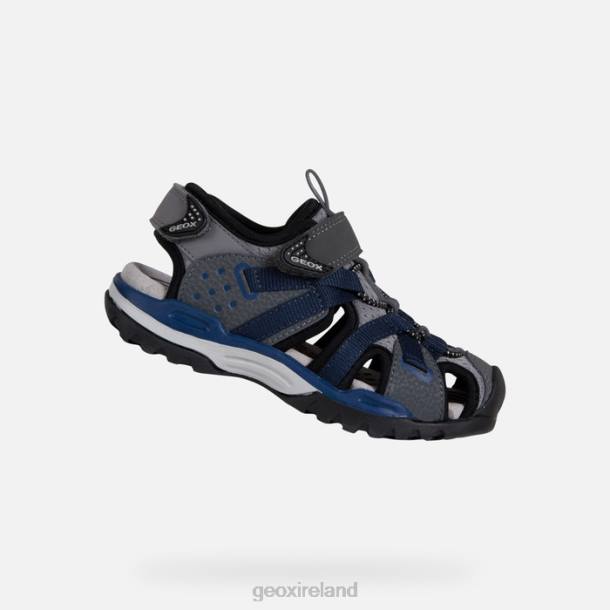 Geox 0ZTB1963 Dark Grey/Navy Borealis Boy