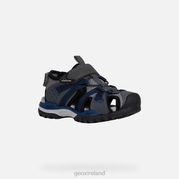 Geox 0ZTB1963 Dark Grey/Navy Borealis Boy