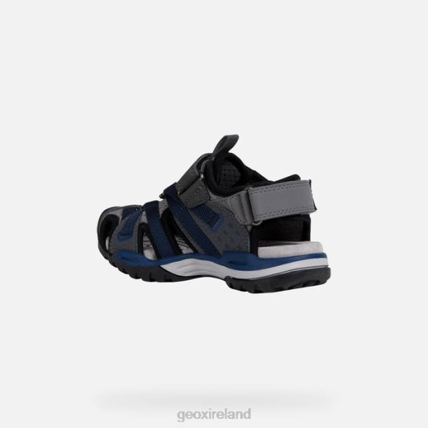 Geox 0ZTB1963 Dark Grey/Navy Borealis Boy