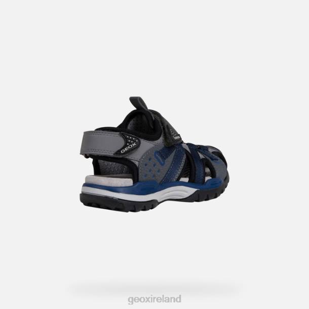 Geox 0ZTB1963 Dark Grey/Navy Borealis Boy