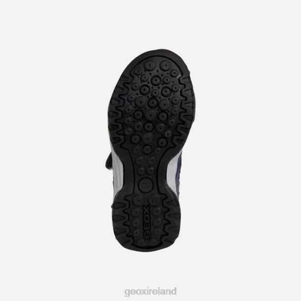 Geox 0ZTB1963 Dark Grey/Navy Borealis Boy