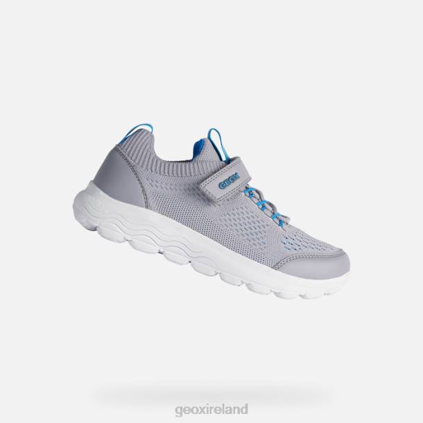 Geox 0ZTB1017 Grey/Light Blue Spherica Junior