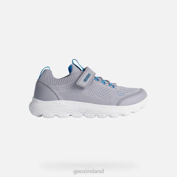 Geox 0ZTB1017 Grey/Light Blue Spherica Junior