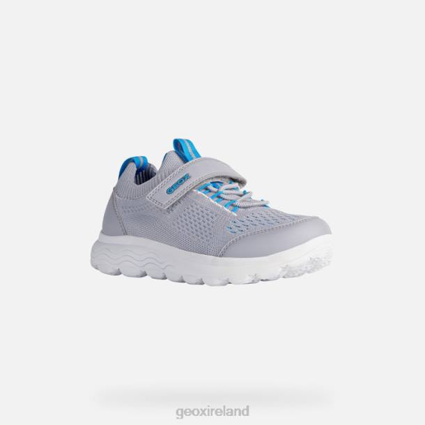 Geox 0ZTB1017 Grey/Light Blue Spherica Junior