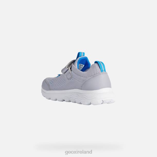 Geox 0ZTB1017 Grey/Light Blue Spherica Junior