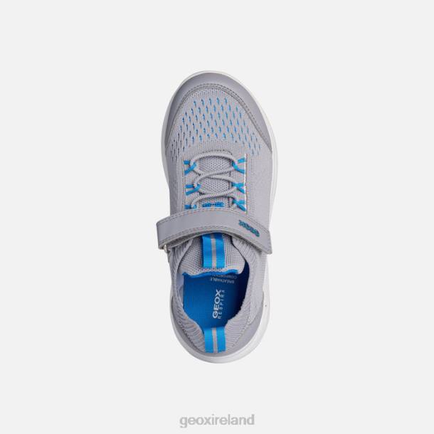 Geox 0ZTB1017 Grey/Light Blue Spherica Junior