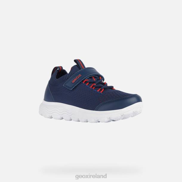 Geox 0ZTB1018 Navy/Red Spherica Junior