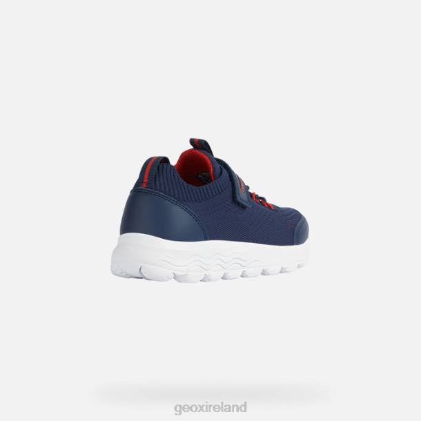 Geox 0ZTB1018 Navy/Red Spherica Junior