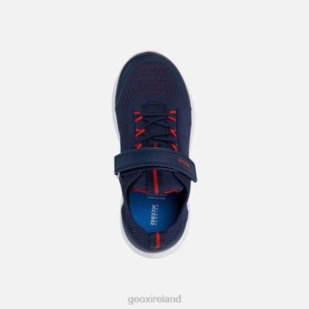 Geox 0ZTB1018 Navy/Red Spherica Junior