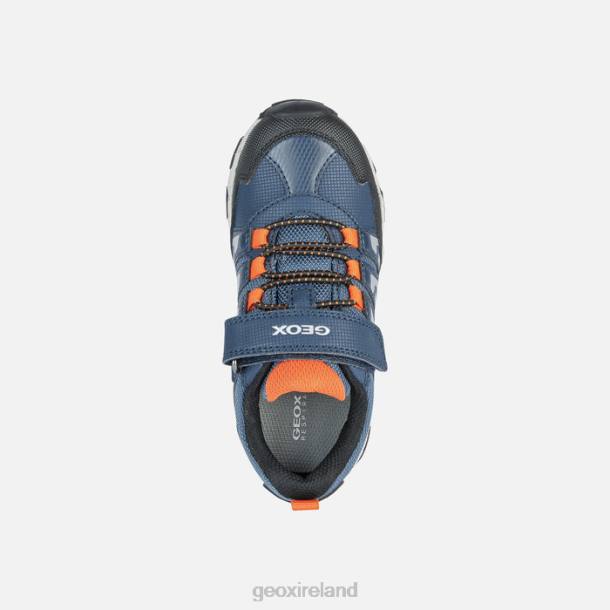 Geox 0ZTB1051 Navy/Orange Magnetar Abx Junior