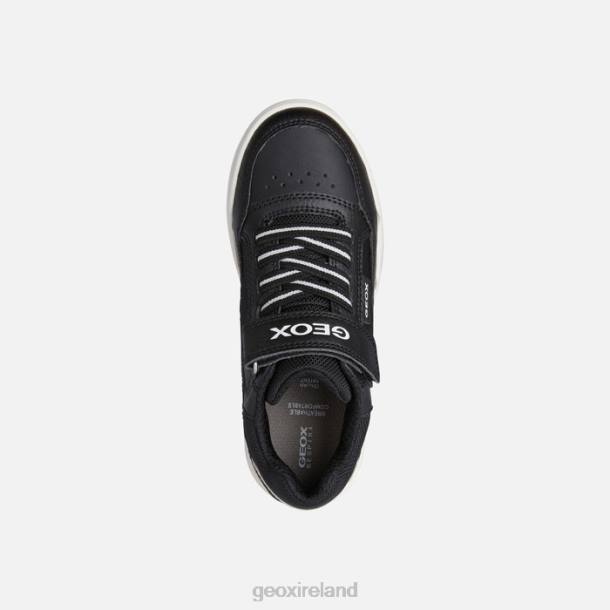 Geox 0ZTB1264 Black/White Perth Boy
