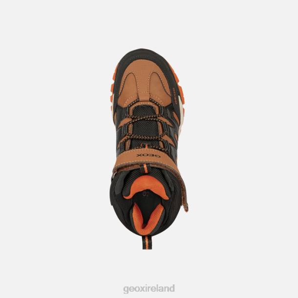 Geox 0ZTB1273 Lt Brown/Black Montrack Abx Boy