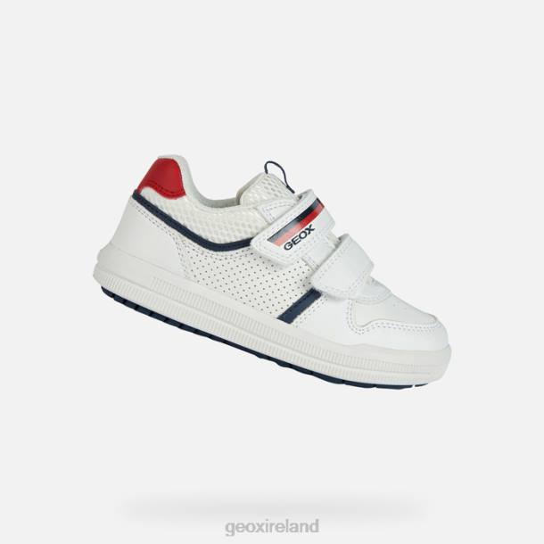 Geox 0ZTB1276 White/Navy Arzach Boy