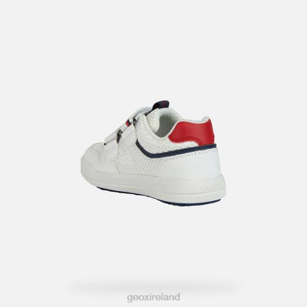 Geox 0ZTB1276 White/Navy Arzach Boy