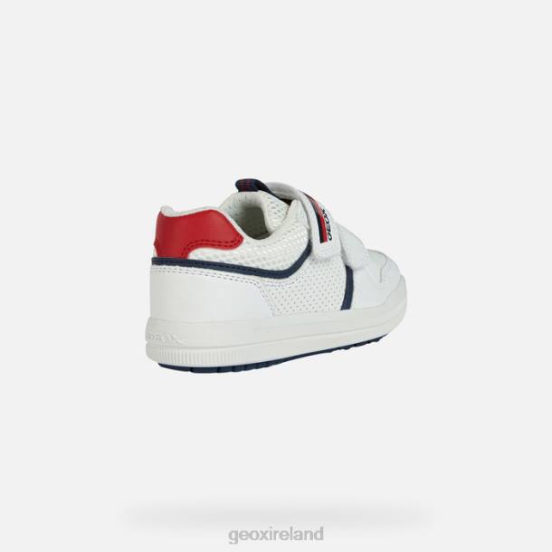 Geox 0ZTB1276 White/Navy Arzach Boy