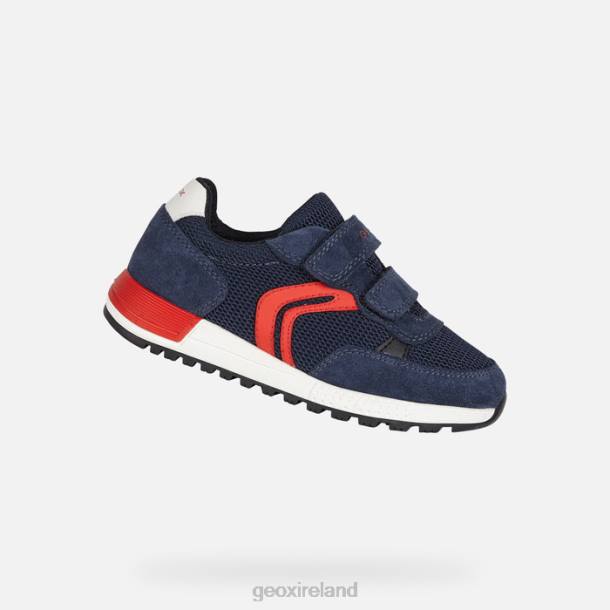 Geox 0ZTB1291 Navy/Red Alben Boy