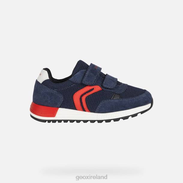 Geox 0ZTB1291 Navy/Red Alben Boy