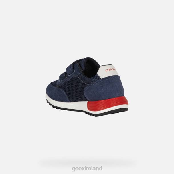 Geox 0ZTB1291 Navy/Red Alben Boy