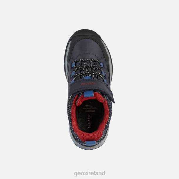 Geox 0ZTB1294 Navy/Dark Red Teram Abx Boy