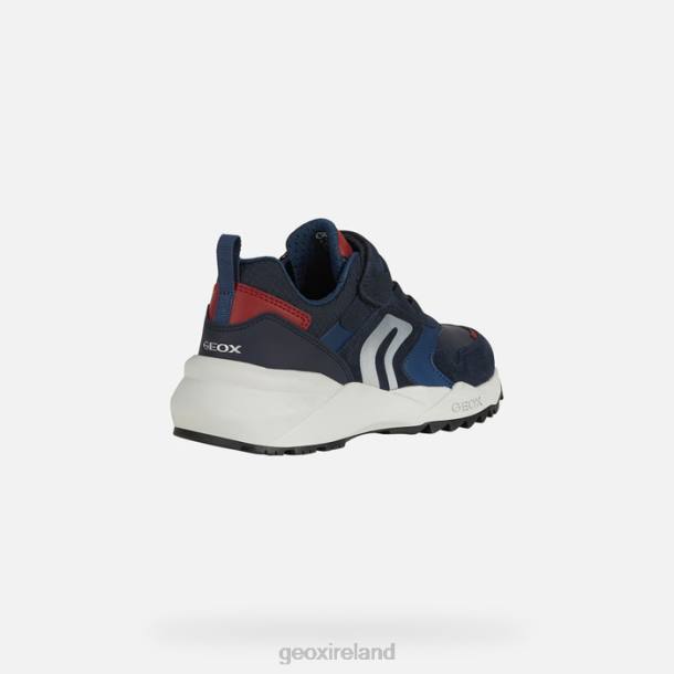 Geox 0ZTB1298 Navy/Red Heevok Boy