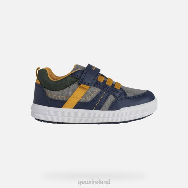 Geox 0ZTB1302 Navy/Dark Yellow Arzach Boy