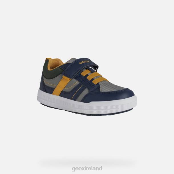 Geox 0ZTB1302 Navy/Dark Yellow Arzach Boy