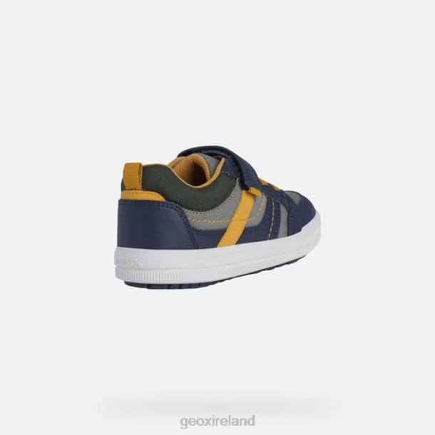 Geox 0ZTB1302 Navy/Dark Yellow Arzach Boy