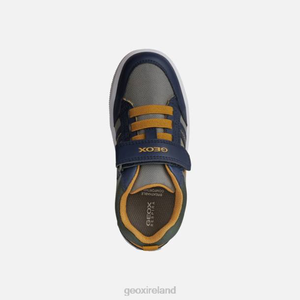 Geox 0ZTB1302 Navy/Dark Yellow Arzach Boy